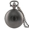 Orologio da tasca con motivo pentagramma Orologio da uomo con ciondolo al quarzo moda Collana con catena