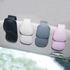 Magnetic Car Sunglasses Frame Double Clip Ticket Card Clip Car Glasses Holder  for Auto Interior