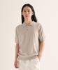 Linen Cooling Polo Shirt (Grey)