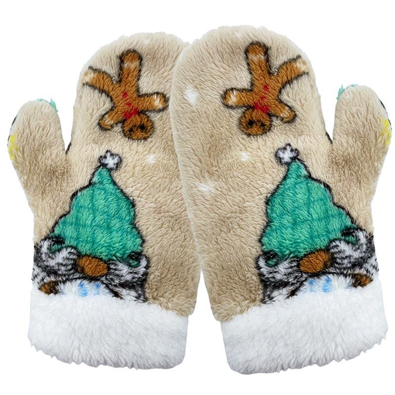 Women's Cold-Proof Winter Gloves: Cute, Warm, and Thickened for Riding