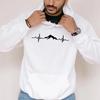 2025 Fashion Hoodies for Men High Quality Hooded Long Sleevd Sweatshirts All Season Daily Casual Sports Pullover Fitness Top