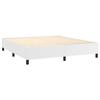 Cadre de lit avec matelas - Maison Exclusive - Similicuir - 180x200cm - 2 places