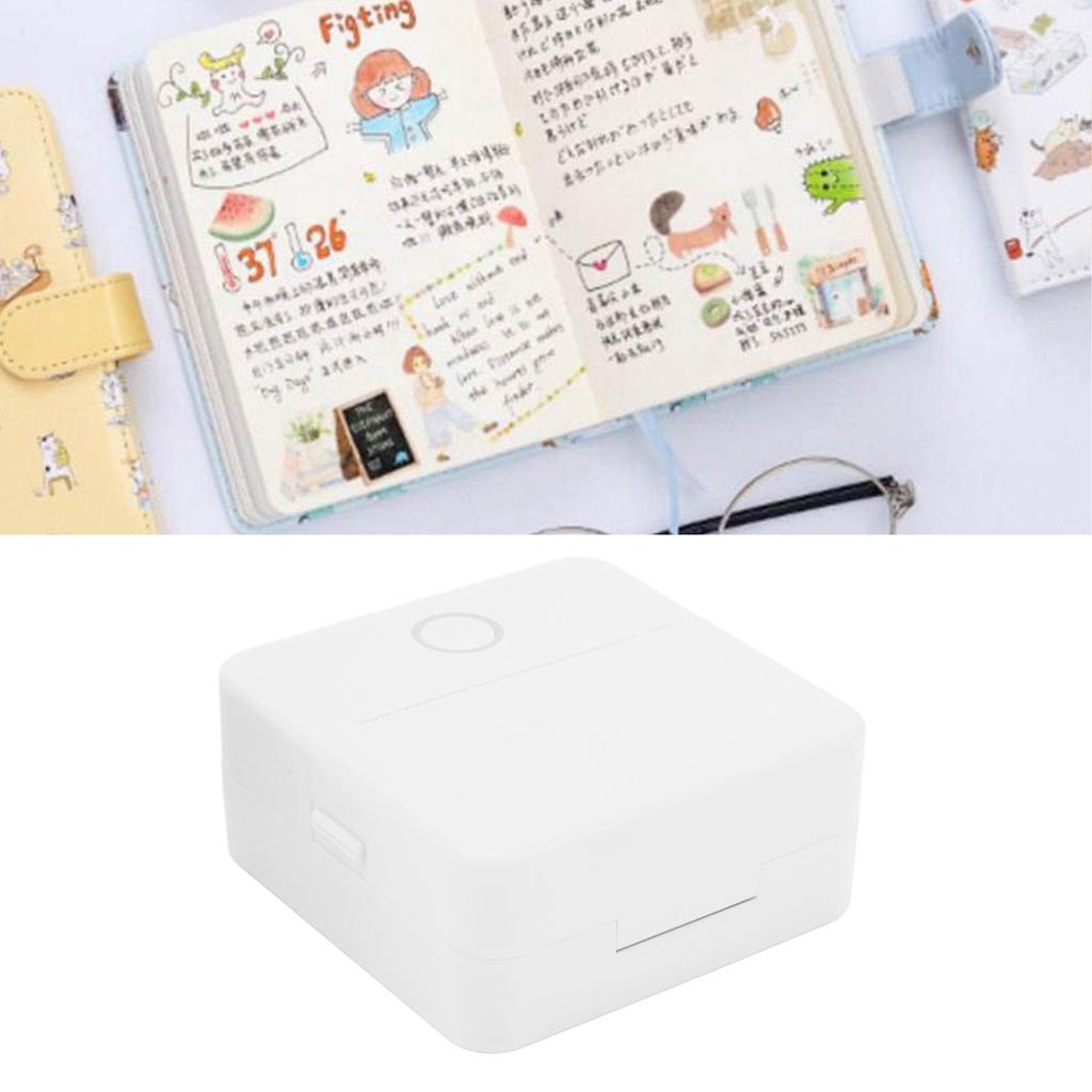 Přenosná termotiskárna Bezinkoustová   Tiskárna s aplikací pro fotky Retro   Fotky Účtenky Poznámky Seznamy Štítky Memo QR   X33