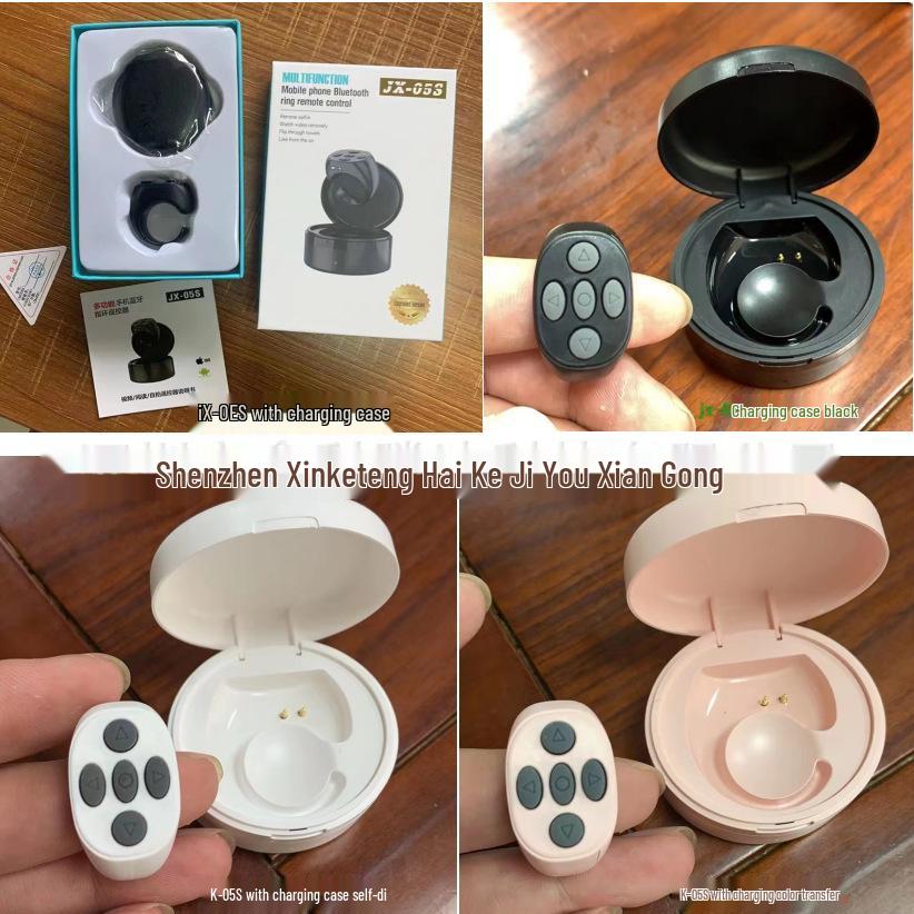 Bluetooth Remote Ring Controller for Mobile Photography