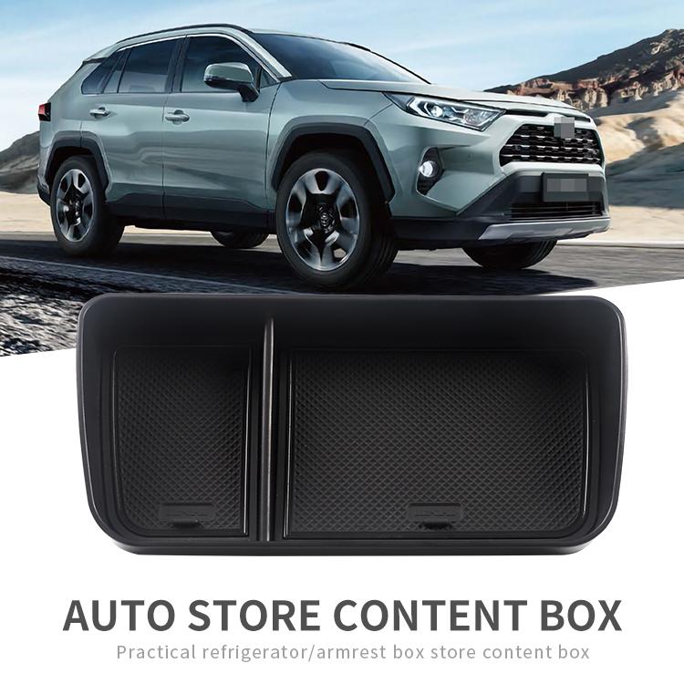 for Toyota RAV4 2019 2020 2025 2025 Dashboard Storage Box Center Console Hidden Tray Behind Screen Accessories