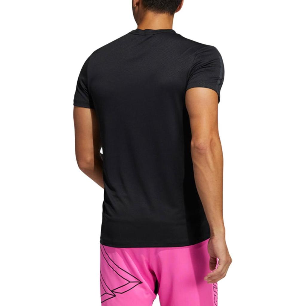 adidas Hrdy 3s Tee Sports Running Short Sleeve Black Men's GP7653