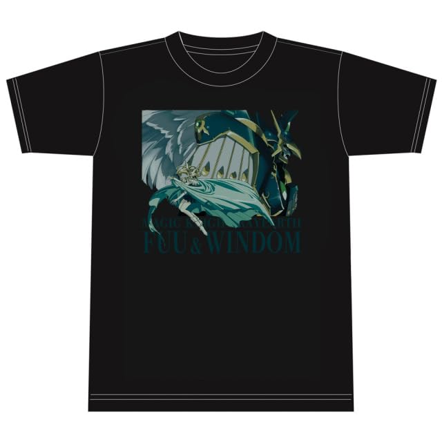 [azumaker] TV Anime "Magic Knight Rayearth" T-Shirt Kaze & Windam XL Size