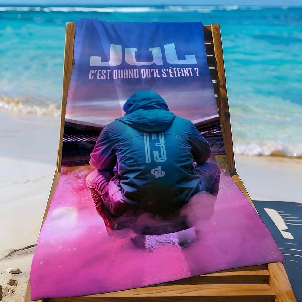 Rapper J-Jul Asciugamano Popolare Sportivo Asciugatura Rapida Attrezzatura da Viaggio Campeggio Resistente alla Sabbia Morbido Leggero Grande Asciugamano da Spiaggia