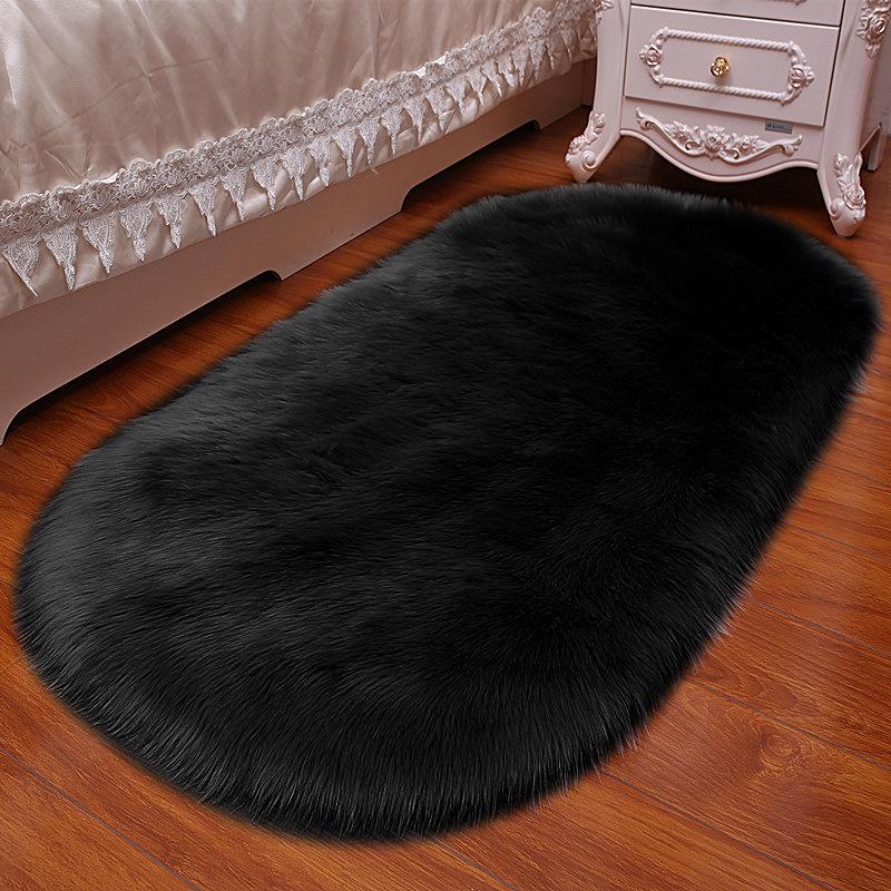 Australian Imitation Wool Long Pile Rug for Living Room, Bedroom, or Bay Window
