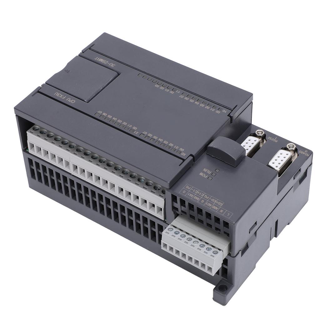 Unidade Controladora de Módulo Lógico Programável 16 Entradas 12 Saídas 2 Canais 60K Contagem de Alta Velocidade PLC