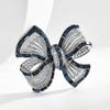 High-End High-End Luxury Exquisite Bow Brooch High-End Women'S Niche Unique Pin Suit Accessories Wholesale