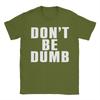 AAsap RRocky T Shirt Summer Dont Be Dumb Cotton T Shirts For Unisex Harajuku Design Tee Shirt Short Sleeves Streetwear Tops