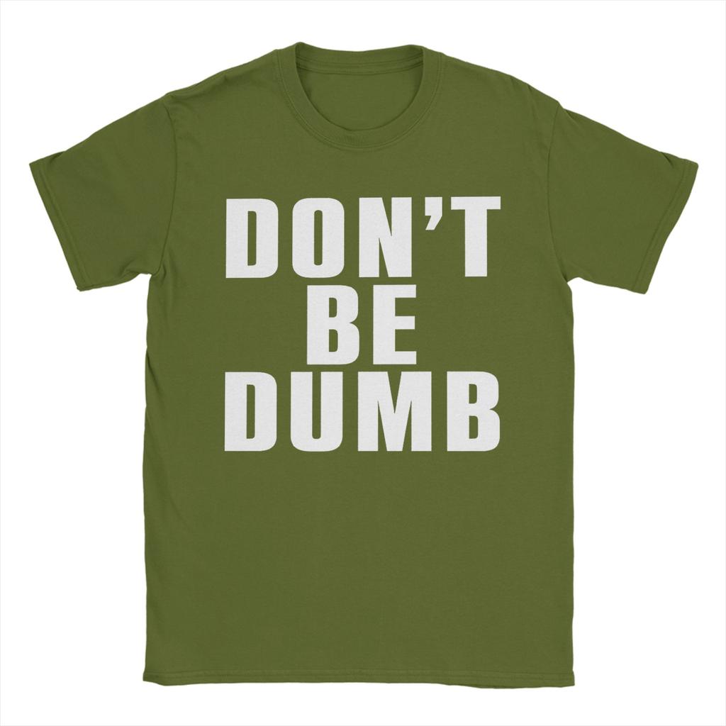 AAsap RRocky T Shirt Summer Dont Be Dumb Cotton T Shirts For Unisex Harajuku Design Tee Shirt Short Sleeves Streetwear Tops