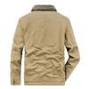 Winter Casual Lamb Wool Cotton Clothes Men's Fleece Thickened Lapel Military Uniform Large Size Cotton-padded Clothes Versatile Jacket