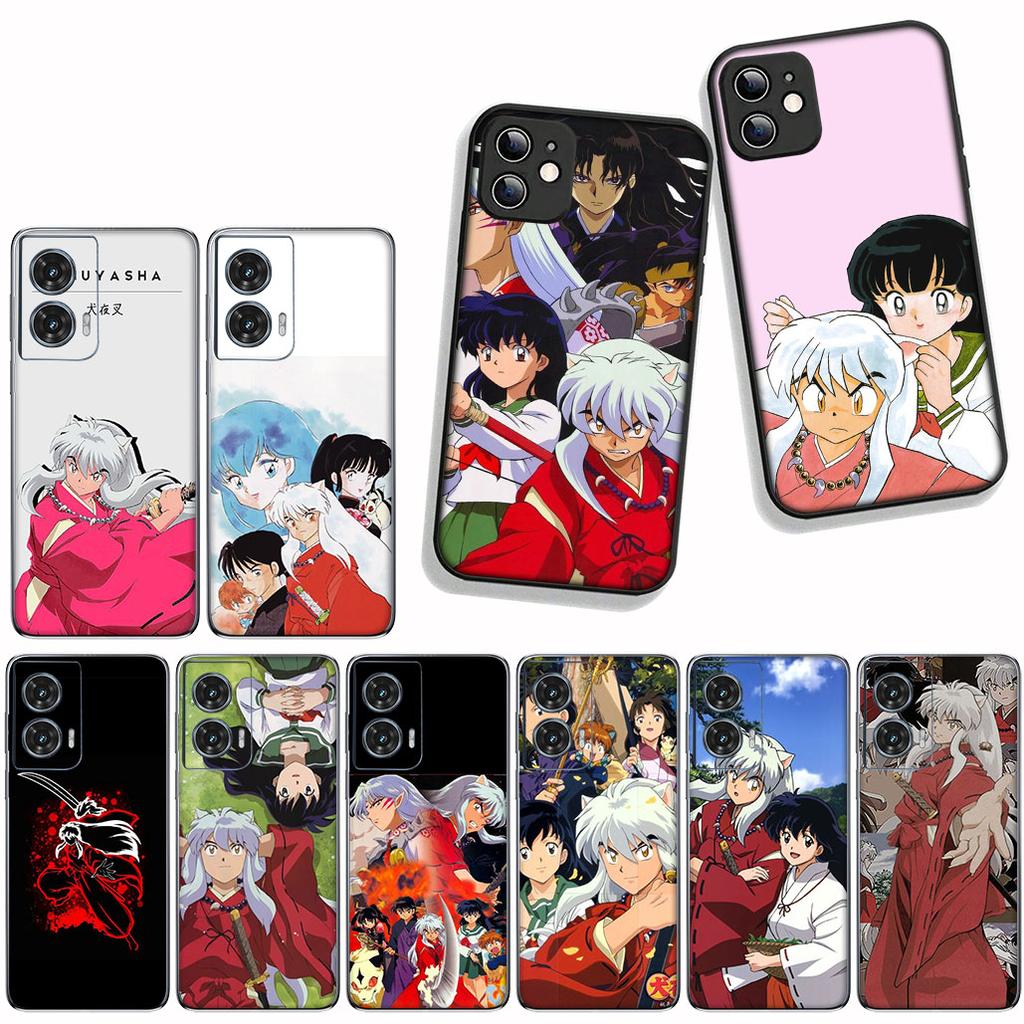 Coque Cover for Samsung Galaxy A55 A56 A25 A36 A54 S8 S9 S21 S20 FE A53 A13 A12 A14 A33 A70 A71 A51 A21S Case Cartoon Inuyasha