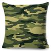 Heimdeko Geometrische Kissenbezüge Dekorative Militär-Camo Kissenbezüge Schlafzimmer Wohnzimmer Sofa Autos