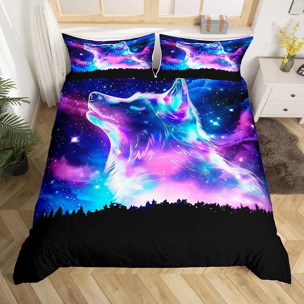 Spider Web Bedding Duvet Cover Set Kids Halloween Theme Spider Print Bedding Set Boys Girls Black White Decor Comforter Cover Microfiber Tri