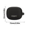 Stylish Silicone Case Convenient Silicone Protective Case Dustproof Earbud Housing Easy To Carry Storage Case for Earbud 