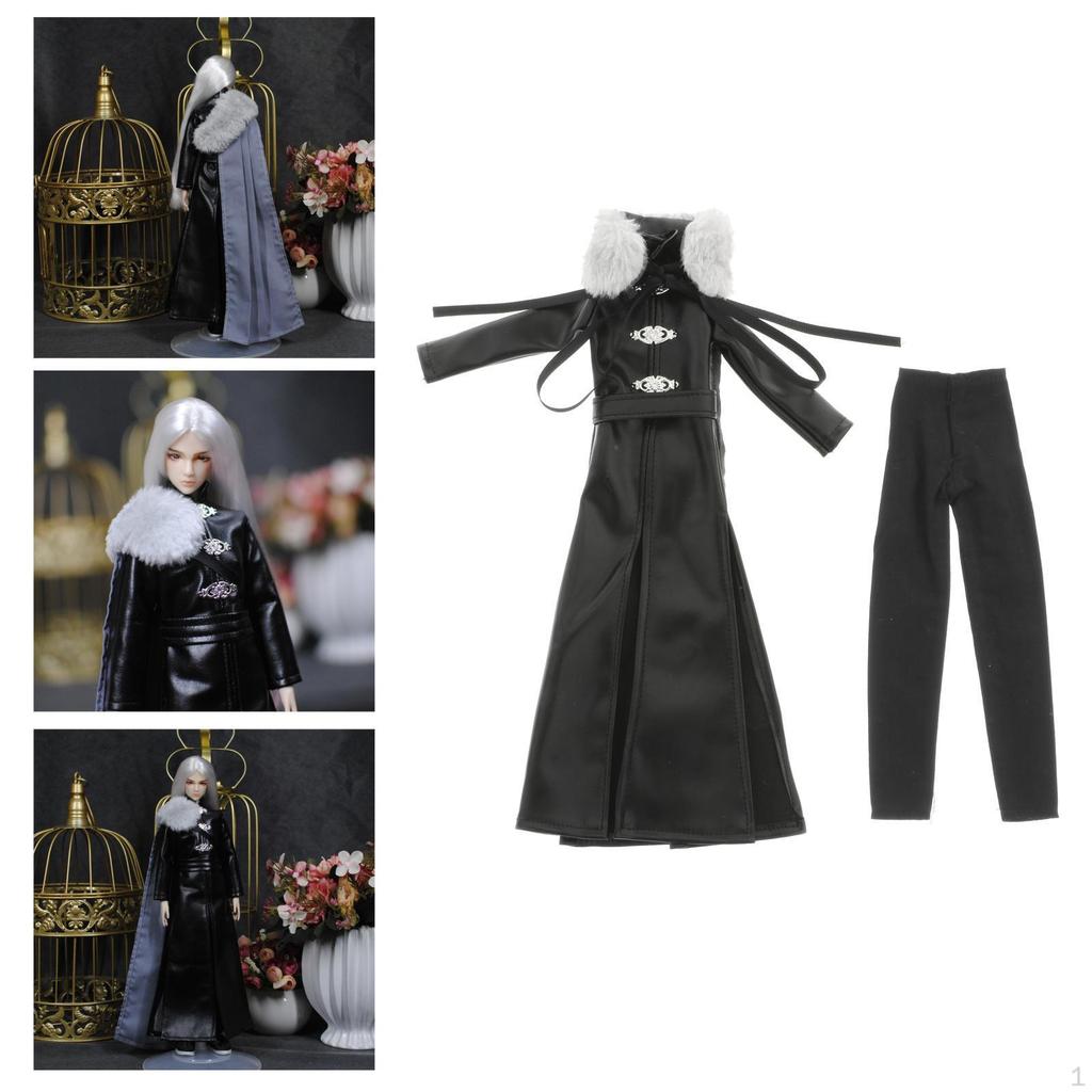 Clothes 30cm Dress Costumes Outfits with Hair Accessories for 30cm/12inch Casual Wear Dolls