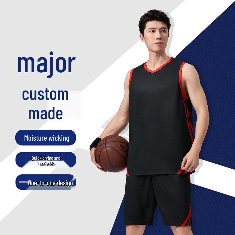 

Унисекс Летний Баскетбольный Комплект Формы - Спортивная Одежда для Родителей и Детей и Взрослых, Настраиваемые Буквы и Номера 5XL