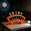 3D Printed Dart Holder Stand for Desk Shelf Tabletop Dart Display Rack Holds 27 Fully Assembled Steel or Soft Tip Dart for Game Room Bar Office