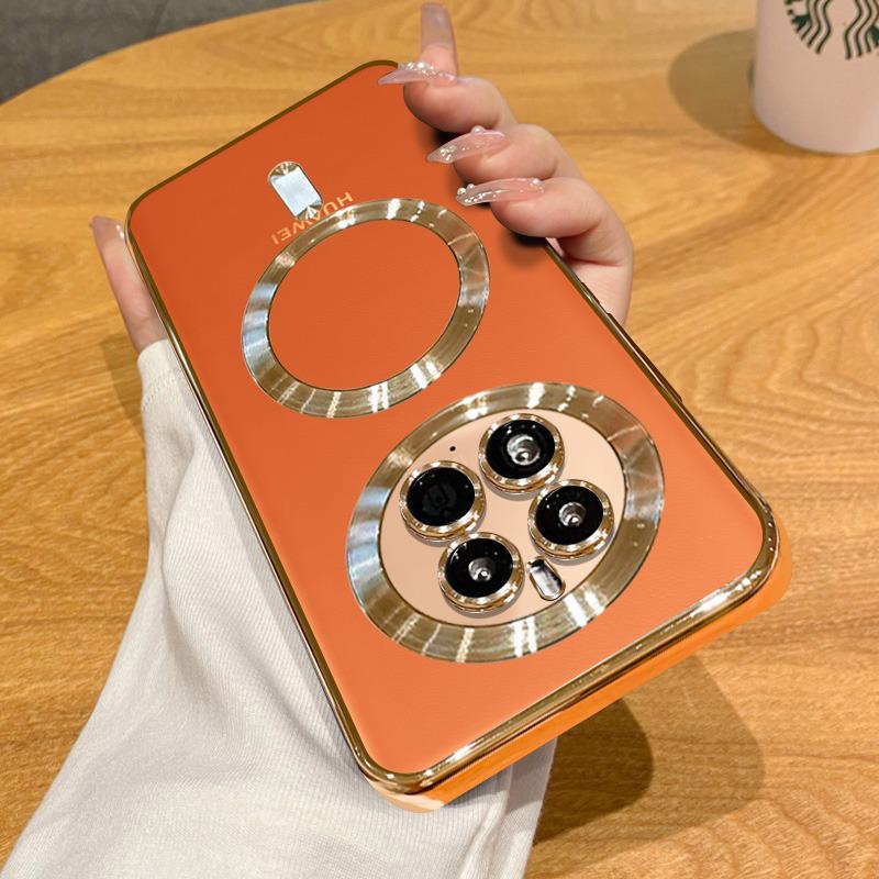 "Huawei Mate60 Pro/P70 Magnetische Sturzsichere Transparente Objektivabdeckung"