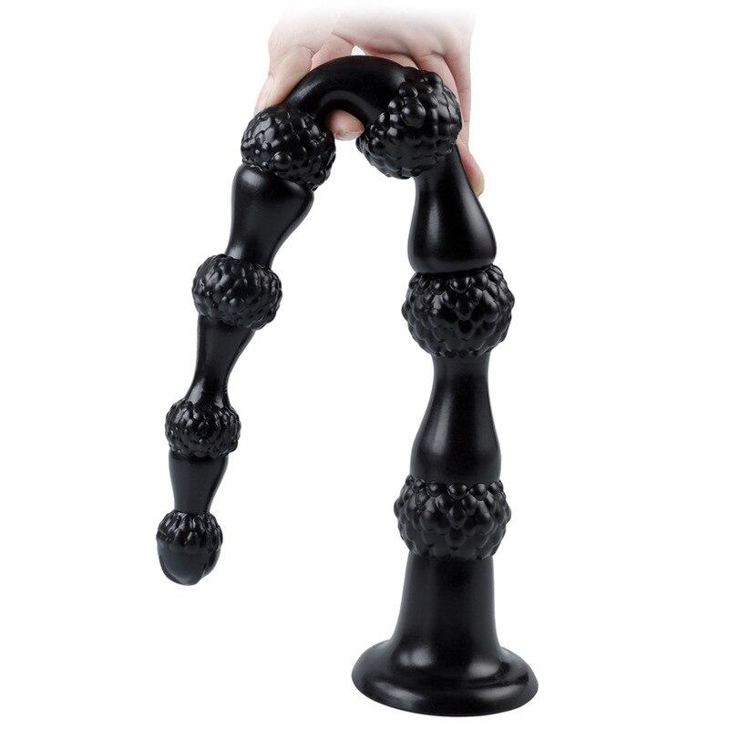 54cm Anal Plug Anal Dilator Dildo Adult Sex Toys Fisting  Strap On Cock Big Dick Realistic Penis Pegging Gay BDSM PVC