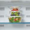 HARIO Heat-resistant Glass Storage Container White Made in Japan SYTN-2518-OW Set of 3