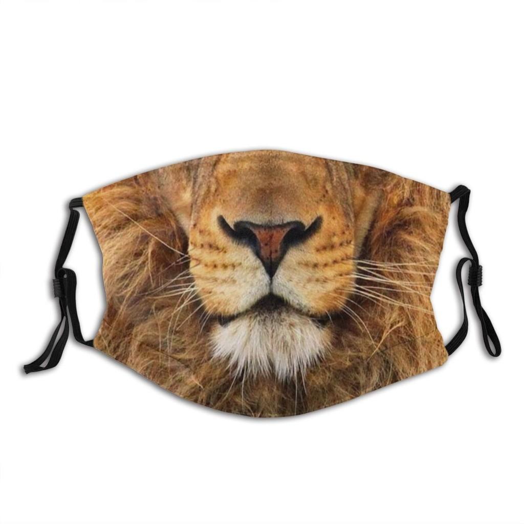 Animal Mask Funny Print Cotton Face Mask With Earloops For All Seasons