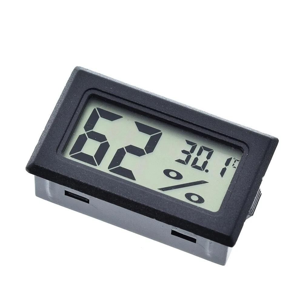 FY-11 Temperature Sensor Humidity Meter Gauge Instruments Mini LCD Digital Thermometer Hygrometer Temperature Indoor Convenient