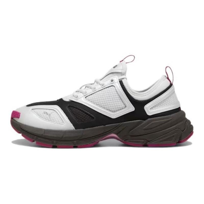 Más Tiempo x PUMA Velophasis NU Wear-resistant Lifestyle Sneakers Unisex White Black 398914-01 39