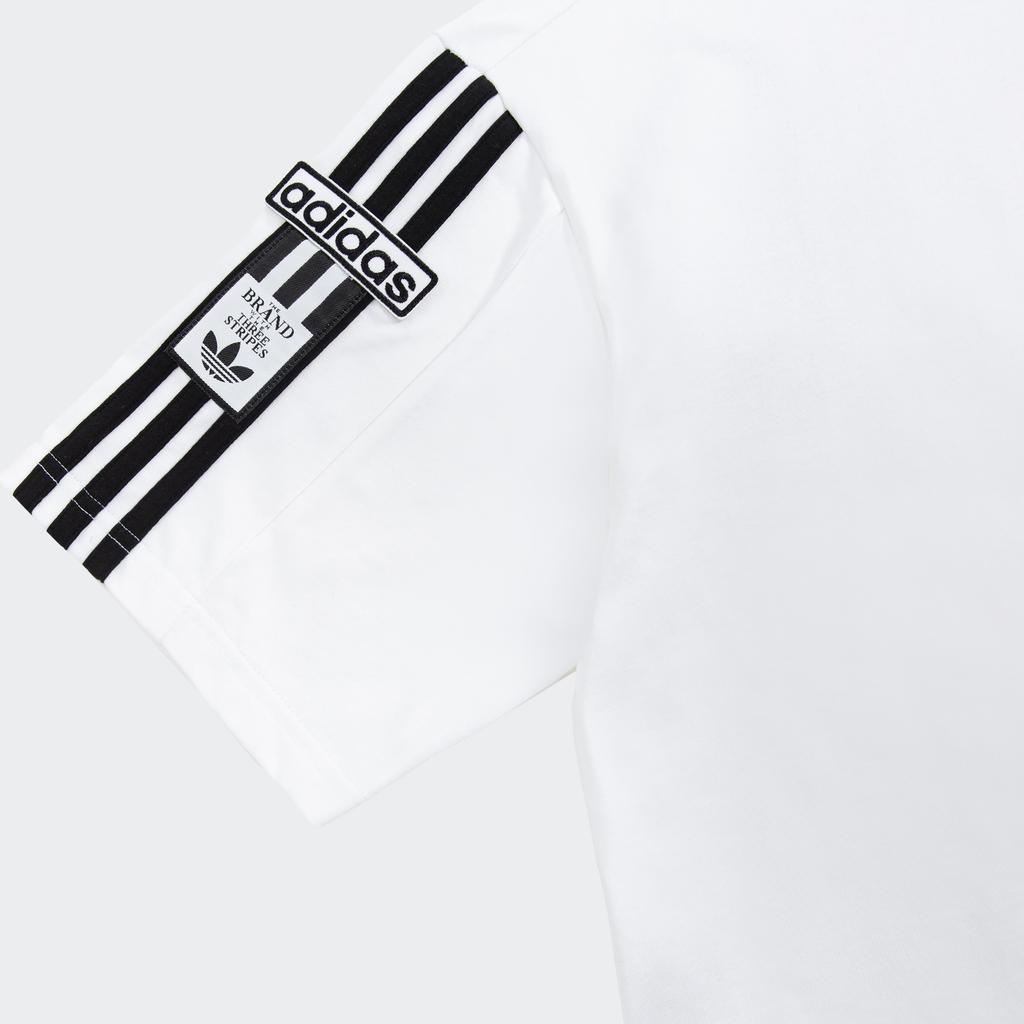 Adidas Originals Adibreak Embroidered Logo Tee Women Tops Wonder-White HY4263