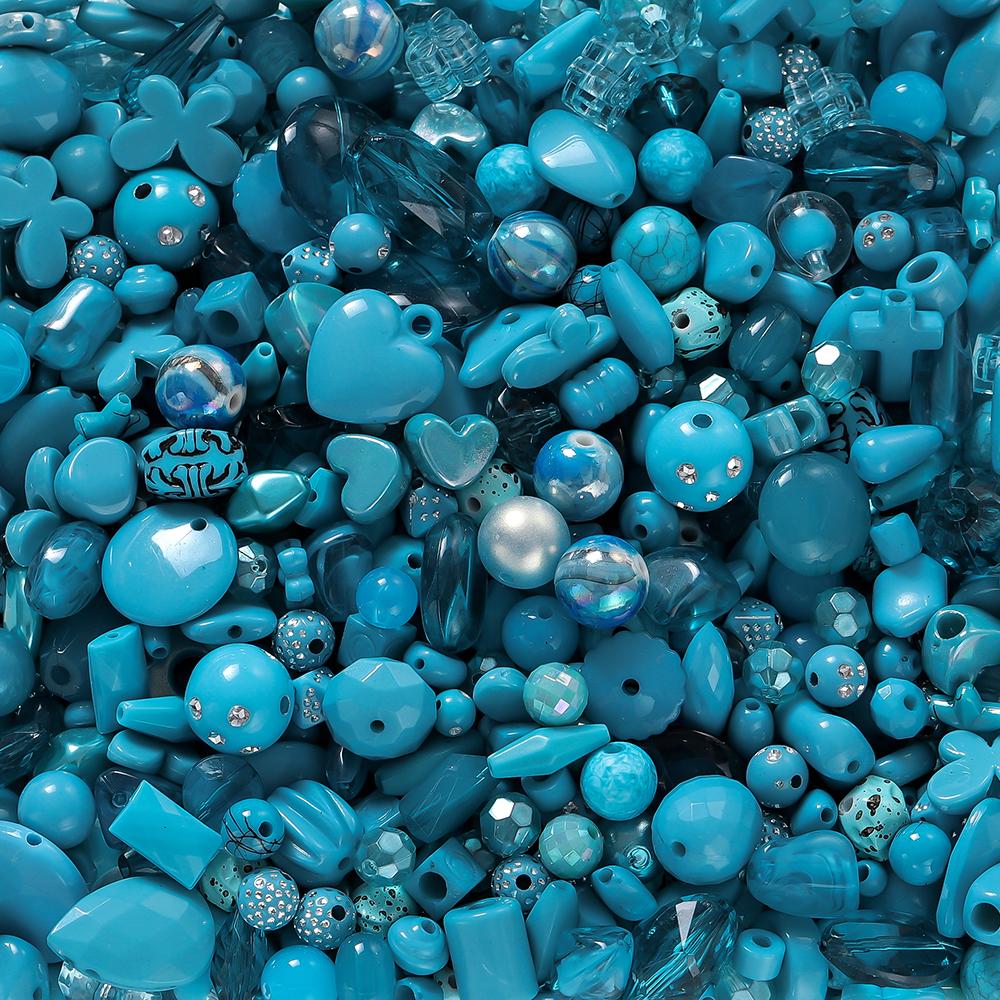 20g/Lot Mixed Shape Beads Acrylic Loose Spacer Bead for DIY Handmade Bracelet Necklace Jewelry Making Accessories Supplies