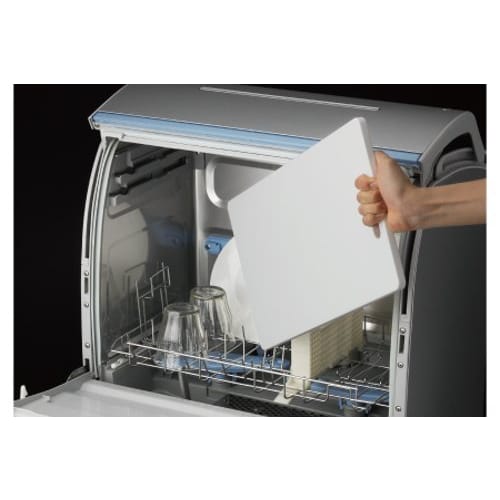 Risu Cutting Board, Heat-Resistant, Antibacterial, Large, White, W37 x D22 x H1.2cm, H&H