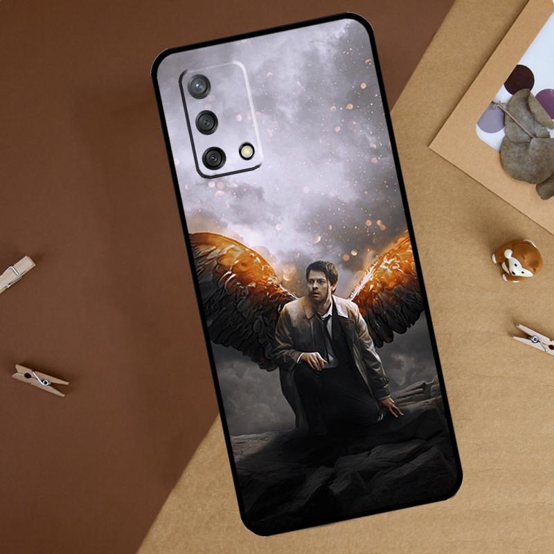 

Angel Castiel Supernatural For Oppo A18 A38 A58 A78 A98 A40 A60 A80 A74 A94 A54 A16 A76 A96 A15 A57S A17 A77 Phone Case OPPO A94 4G