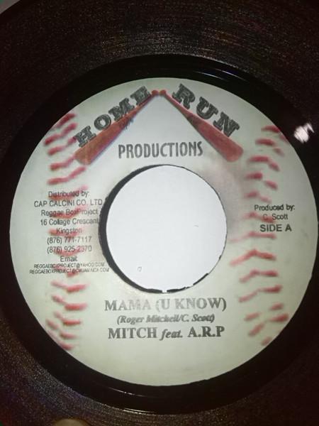 

7inch Record MITCH - Mama (U Know) NONE Home Run Produc 2003 Jamaica Reggae, Ska & Dub Used