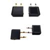 Airline Airplane Connector 3.5mm Plug Adaptor Jack Double 3.5mm Earphones Aircraft Plug