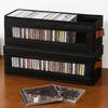 Große Kapazität DVD-Aufbewahrungsbox Staubdichte CD-Hülle CD-Halter Sichtfenster CD-Aufbewahrungsbox Büro