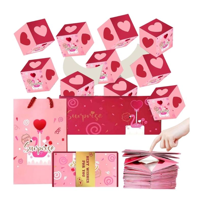 

Pack of 18 User Friendly Popup Surprise Boxes for Festival Event DIY Decors Offering Easy Setups Creative Fun