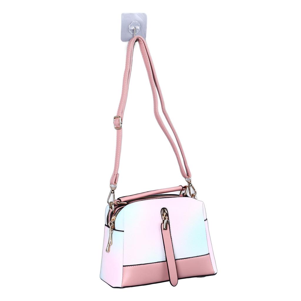 Women Shoulder Bag PU Leather Large Capacity   Strap Versatile Stylish Leather Shoulder Bag for Daily Party