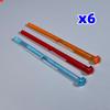 MOC Block Bricks Dart Shooter Launcher Projectile Arrow 15400 15303 29340 Action Figure Building Block Set Assembles Particles Toy