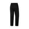 Li-Ning Sports Lifestyle Series Letter Mid-Waist Drawstring Breathable Versatile Loose Casual Pants Men pants Black AKLUB35-1
