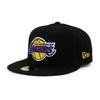 New Era Cap 59FIFTY Los Angeles Lakers NBA TEAM BASIC FITTED CAP LOS ANGELES LAKERS Black Basketball Rui Hachimura LeBron James Luka Doncic 5950 Sz 8