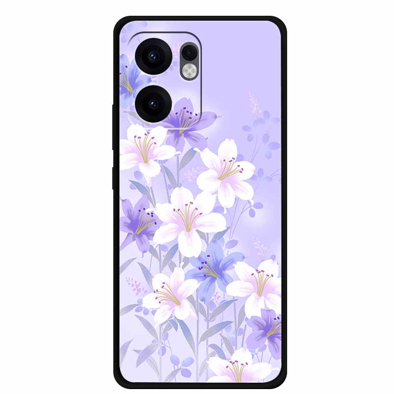 Phone Case For OPPO Reno 13F Case 13 F Coque Black Silicone Soft TPU Back Cover Bag For OPPO Reno13F A5x Case Protective Shell