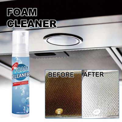 JUE-FISH Detergente Schiumogeno per Macchie d'Olio da Cucina Detergente per Rimuovere Macchie d'Olio e Sporco da Fornelli e Cucine Pulizia Efficiente Detergente Rimuovi Macchie d'Olio