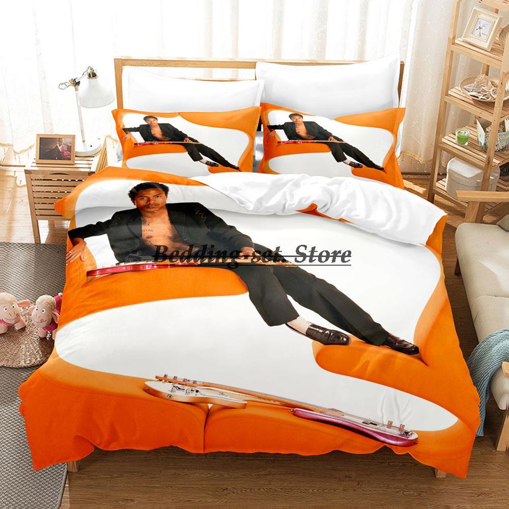 Steve Lacy Bettwäsche-Set Einzelbett Twin Full Queen King Size Bettwäsche-Set Aldult Kinderzimmer Bettbezug-Sets 3D-Druck Anime Bettlaken-Set