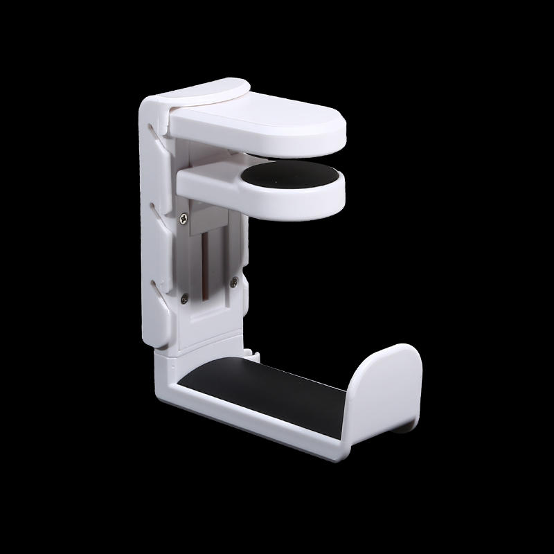 

New 3In1 Gaming Headphone Stand Adjustable Desk Edge Hook Gamepad Headset Desk Hanger Rotation Headset Support Earphone Holder