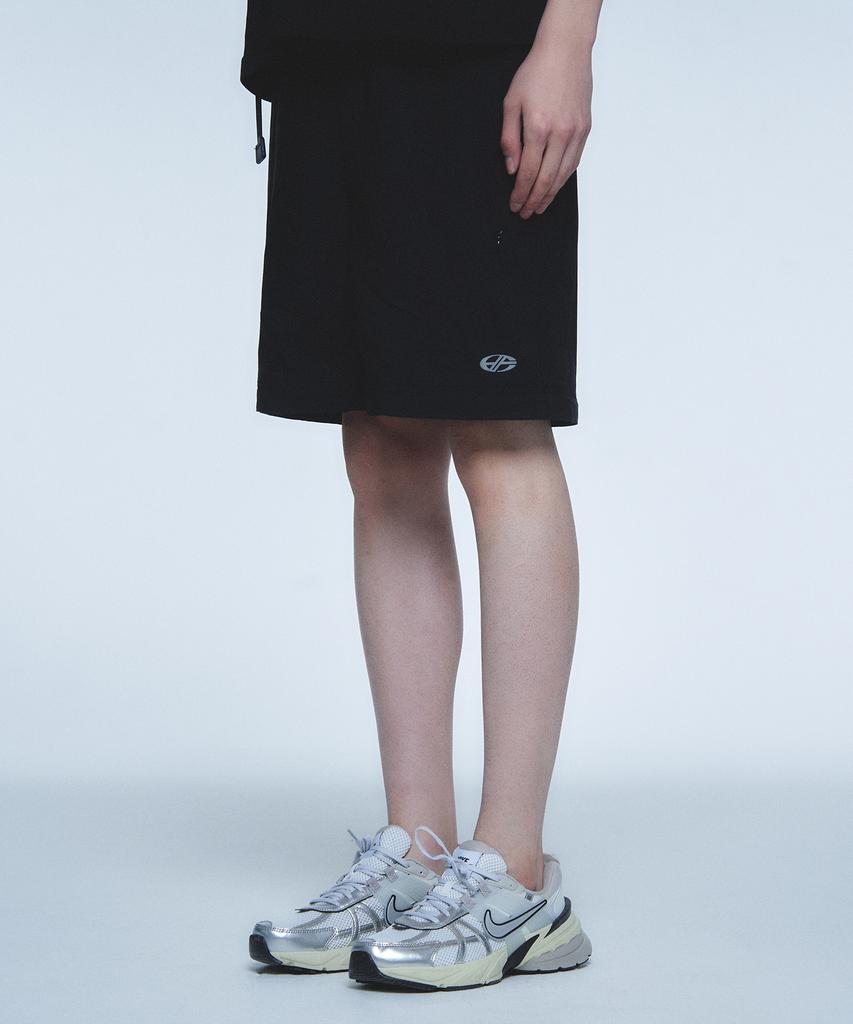 Hyeonpiteu Nylon 2Way Pants-[Black]