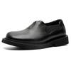 Men's Leather Shoes New Autumn Niche British Casual Men's Shoes Thick Sole Heightening Big Head Derby Tide Shoes 68661-J