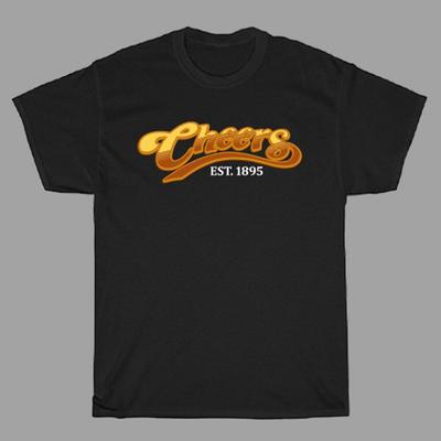 Toast Restauracja Est. 1895 Mężczyźni#039;s Czarny Rozmiar S do 3XL Koszulka Unisex